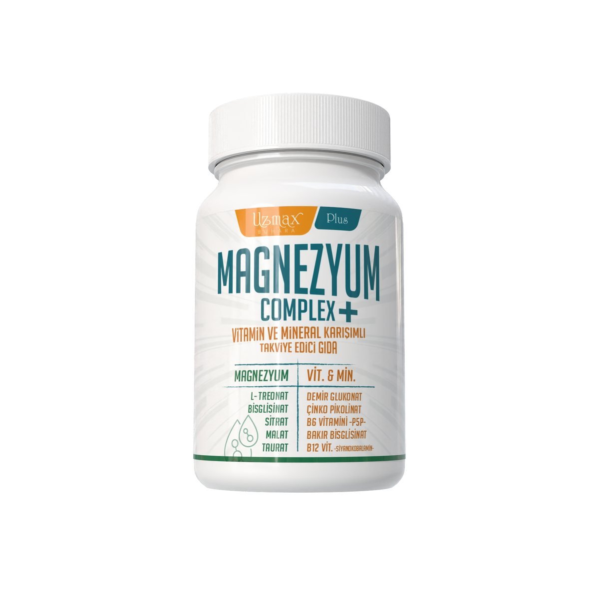 Uzmax Plus Magnezyum Complex + — görsel 1