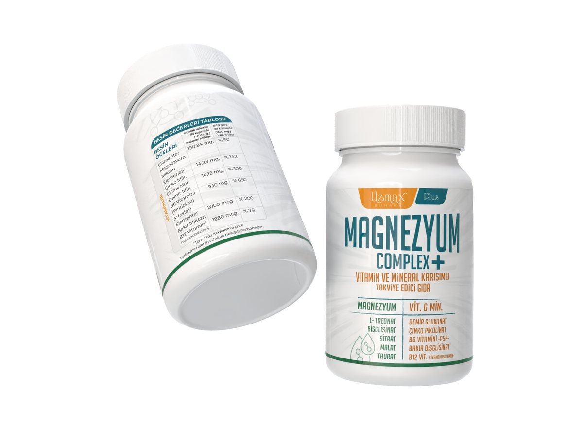 Uzmax Plus Magnezyum Complex + — görsel 5